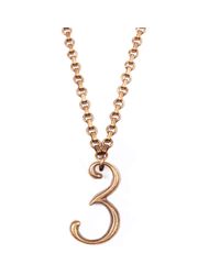 Lulu Frost | Metallic Plaza Small Number 3 | Lyst