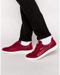 Puma Super Liga Og Sneakers In Red For Men Lyst