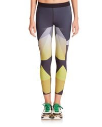 Ultracor | Yellow Sprinter Printed Leggings | Lyst