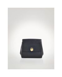 Ralph Lauren | Black Whitby Leather Cross-body Bag | Lyst