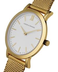 Larsson & Jennings White Lugano 40mm Watch for men