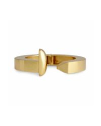 Giles & Brother | Metallic Railroad Spike Cuff | Lyst