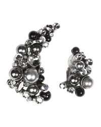 Dorothee Schumacher - Gray Classic Rebbellion Ear Cuffs - Lyst
