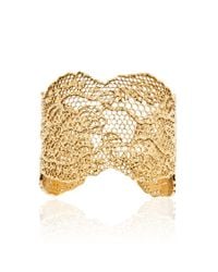Aurelie Bidermann | Metallic Lace Cuff | Lyst