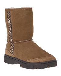 UGG - Brown Ultimate Tas Suede Boots - Lyst