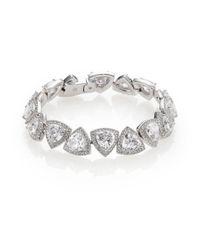 Adriana Orsini | Metallic Athena Trillion Bracelet/silvertone | Lyst