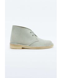 lime green desert clarks