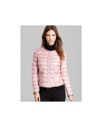 Moncler Lissy Lightweight Down Jacket in Blush (Pink) - Lyst