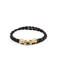 Lulu Frost - Black Leverage Wrap Bracelet - Lyst