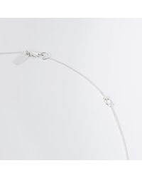 Paul Smith | Metallic Sterling Silver Triangle Necklace | Lyst