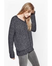 French Connection | Blue Verdi Cotton Knit | Lyst