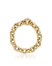 Monica Rich Kosann | Metallic 18k Yellow Gold Rosalind Link Bracelet | Lyst