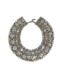 Vickisarge | Gray Speakeasy Necklace | Lyst