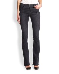 J Brand Remy High-Rise Bootcut Jeans in Blue - Lyst