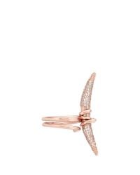 Eddie Borgo | Pink 'prickle' Crystal Pavé Tendril Ring | Lyst