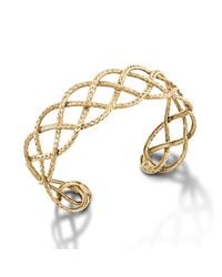 John Hardy | Metallic Braided Cuff | Lyst