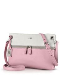 Pink Pony | White Lauren Crossbody - Meysey Color Block | Lyst