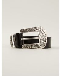 philipp plein embellished cowboy belt