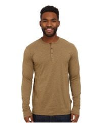 Mens tan henley