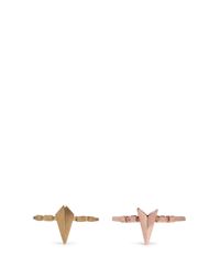 Maria Black | Metallic 'n'usti' Two Ring Set | Lyst