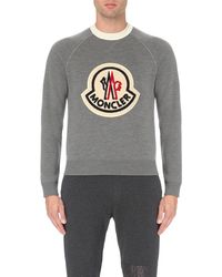 grey moncler jumper