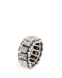 Philippe Audibert | Metallic Victor Beaded Crystal Ring | Lyst