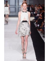 Giambattista Valli Multicolor Jacquard Cloqué Dress