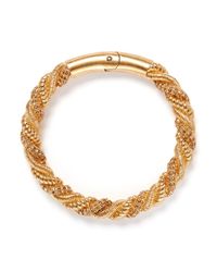 Alexander McQueen | Metallic Crystal Rope Choker | Lyst