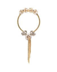 Erickson Beamon | Metallic 'damsel' Fringe Crystal Necklace | Lyst