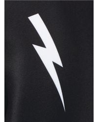 Neil Barrett Side Zip Hercules Print Sweatshirt in Black for Men 