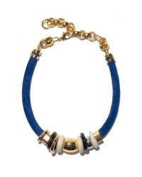 Lizzie Fortunato | Blue Treasure Necklace In Surf | Lyst
