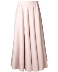pink pleated valentino skirt