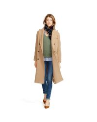 Polo Ralph Lauren Camel Hair Coat in Brown - Lyst
