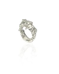 Louisa Slade Jewellery Metallic The Rock Ring