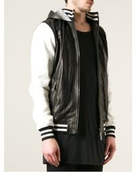 Philipp Plein Varsity Jacket in Black for Men - Lyst