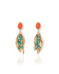 Aurelie Bidermann | Blue Monterosso Pendant Earrings | Lyst
