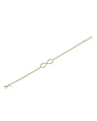 Anne Sisteron | 14kt Yellow Gold Diamond Infinity Bracelet | Lyst