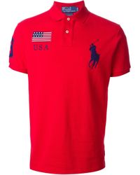 polo shirts big logo