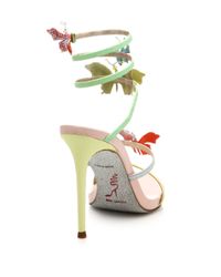 rene caovilla butterfly heels