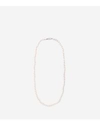 Cole Haan - Metallic 8mm White Freshwater Pearl Strand Necklace - Lyst