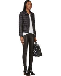 Moncler Black Quilted Down Lans Jacket - Lyst