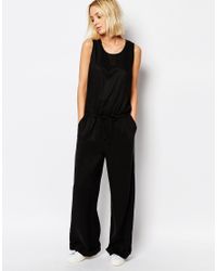 black relaxed jumpsuit