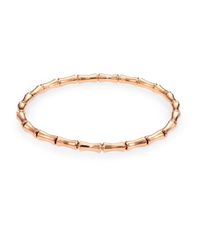 Gucci | Pink Bamboo 18k Rose Gold Thin Bracelet | Lyst