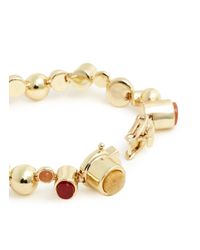 Eddie Borgo | Multicolor Gemstone Dome Bracelet | Lyst