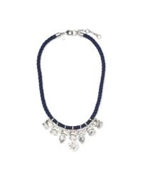 Club Monaco | Metallic Rope Necklace | Lyst