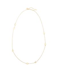 McQ | Metallic Swallow Necklace | Lyst
