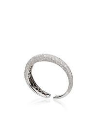 Kwiat | Medium Cobblestone White Diamond Bracelet in 18k White Gold | Lyst