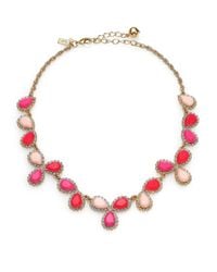 kate spade new york | Pink Balloon Bouquet Cluster Necklace | Lyst