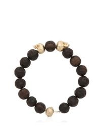 Luis Morais | Black Large Skull Bracelet | Lyst