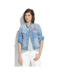 madewell patchwork jacket